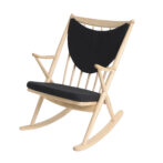 GREENHOLT FRANK’s ROCKING グリーンホルト フランクスロッキング ロッキングチェア クッション付 ブラック ナチュラル 北欧 デンマーク