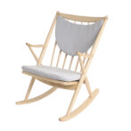 GREENHOLT FRANK’s ROCKING グリーンホルト フランクスロッキング ロッキングチェア クッション付 グレーナチュラル 北欧 デンマーク