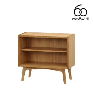 マルニ60+ マルニロクマルプラス オーク コンビネーション セット オープンシェルフ63（溝あり） 脚組