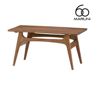 マルニ60＋ マルニロクマルプラス コーヒーテーブル90 ウォルナットフレーム リビングテーブル