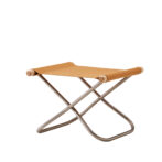 ニーチェアエックス オットマン キャメル/布地 ナチュラル/肘 NychairX NY-130 折り畳みチェア アウトドアチェア