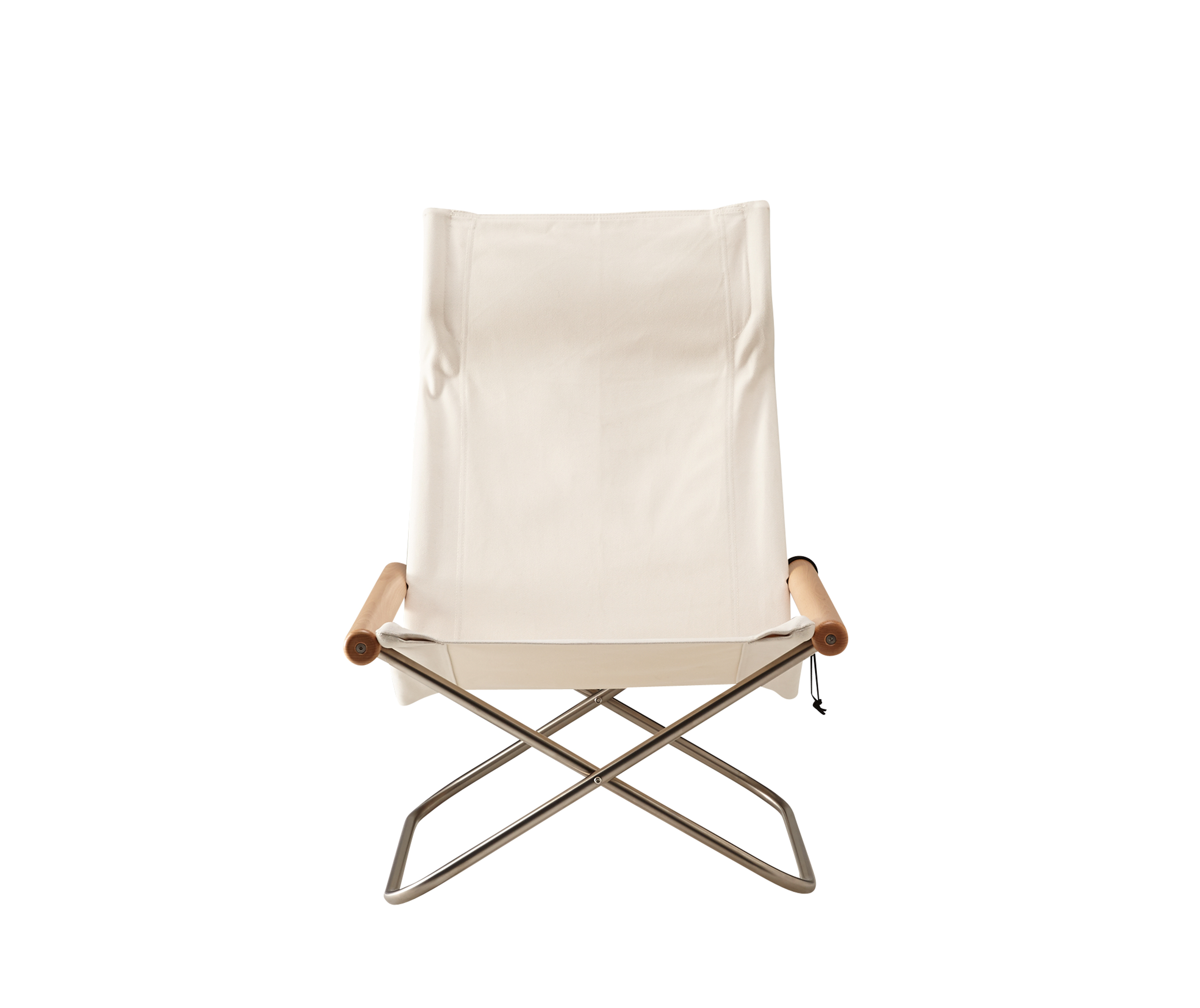 NychairX ニーチェア ナチュラル/ホワイト 折りたたみイス 椅子
