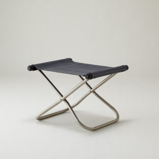 NychairX Shikiri ニーチェアエックス シキリ オットマン NY-225 チャコールブラック / ダークグレー障子 折り畳みチェア アウトドアチェア