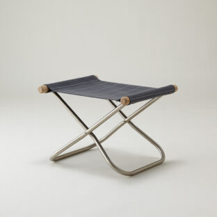 NychairX Shikiri ニーチェアエックス シキリ オットマン NY-222 ソープフィニッシュ / ダークグレー障子 折り畳みチェア アウトドアチェア