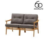 ミナペルホネン マルニ60 タンバリン グレー オーク 2シーターソファー