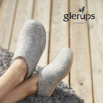 glerups SLIP-ON WITH LEATHER SOLE