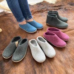 北欧デンマークglerupsのルームシューズが入荷しました。