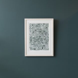 KLIPPAN × minä perhonen クリッパン ミナペルホネン 10周年記念モデル A3 ポスター Poster rabbits play,birds rest -forest- 23 A3