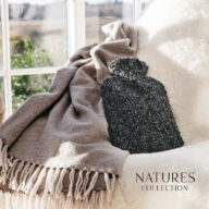NATURES COLLECTIONネイチャーズ コレクションHot Water Bottle Sheepskin ホットウォーターボトル シープスキン湯たんぽ 北欧雑貨