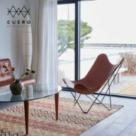 CUERO クエロ BKF BUTTERFLY CHAIR MARIPOSA BROWN ビーケーエフチェア バタフライチェア マリポサ ブラウン 北欧 レザー パーソナルチェア