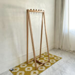 剣持勇 秋田木工 ハンガーラック No.3000 コートハンガー コートラック ブナ材 ナチュラル色 曲木家具