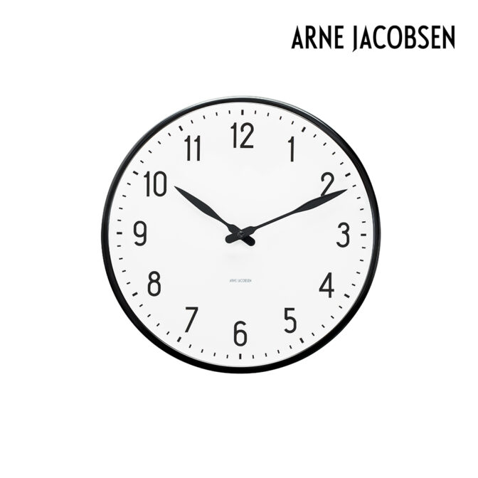 ARNE JACOBSEN アルネ ヤコブセン Wall Clock Station 290mm ウォールクロック 壁掛け時計