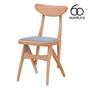 マルニ60 maruni60 マルニロクマル オークフレーム デルタチェア ダイニングチェア 椅子 木製 椅子 おしゃれ かわいい 布地 M-01