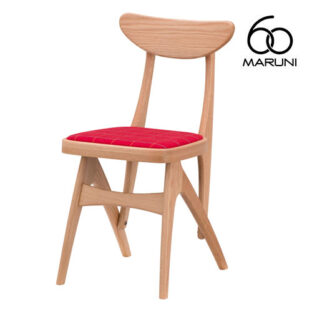 マルニ60 maruni60 マルニロクマル オークフレーム デルタチェア ダイニングチェア 椅子 木製 椅子 おしゃれ かわいい 布地 M-02
