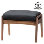 マルニ60＋ maruni60＋ マルニロクマルプラス ウォルナットフレーム オットマン ソファ おしゃれ ゼラコート ビニールレザー 合成皮革
