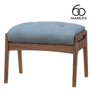 マルニ60＋ maruni60＋ マルニロクマルプラス ウォルナットフレーム オットマン ソファ おしゃれ 布地 M-01