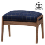 マルニ60+ maruni60+ マルニロクマルプラス ウォルナットフレーム オットマン ソファ おしゃれ 布地 M-02