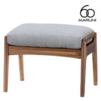 マルニ60+ maruni60+ マルニロクマルプラス ウォルナットフレーム オットマン ソファ おしゃれ 布地 M-02