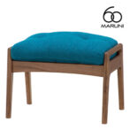マルニ60+ maruni60+ マルニロクマルプラス ウォルナットフレーム オットマン ソファ おしゃれ 布地 M-02