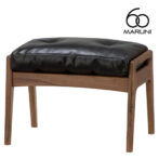 マルニ60+ maruni60+ マルニロクマルプラス ウォルナットフレーム オットマン ソファ おしゃれ オイルレザー 皮革 L-01