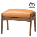マルニ60+ maruni60+ マルニロクマルプラス ウォルナットフレーム オットマン ソファ おしゃれ オイルレザー 皮革 L-01