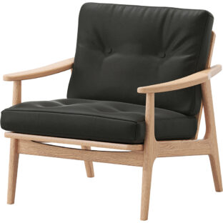 マルニ60＋ maruni60＋ マルニロクマルプラス オークフレーム ワイド1シーター 1人掛け ソファ ゼラコート ビニールレザー ソファー 合成皮革