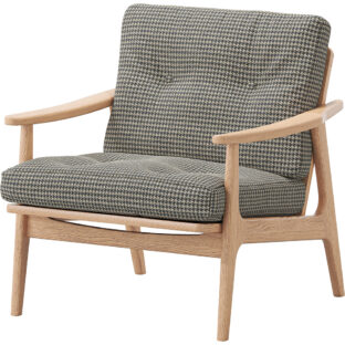 マルニ60＋ maruni60＋ マルニロクマルプラス オークフレーム ワイド1シーター 1人掛け ソファ 布地 M-04 ソファー