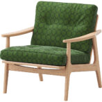 マルニ60＋ maruni60＋ マルニロクマルプラス オークフレーム ワイド1シーター 1人掛け ソファ 布地 M-05 ソファー ミナペルホネン dop-tambourine