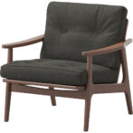 マルニ60＋ maruni60＋ マルニロクマルプラス ウォルナットフレーム ワイド1シーター 1人掛け ソファ 布地 M-01 ソファー