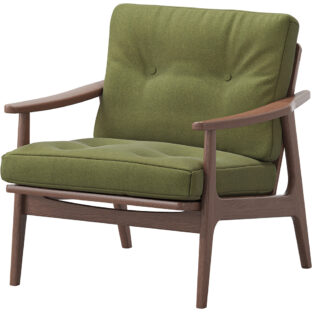 マルニ60＋ maruni60＋ マルニロクマルプラス ウォルナットフレーム ワイド1シーター 1人掛け ソファ 布地 M-03 ペット可 ソファー