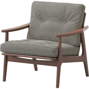 マルニ60＋ maruni60＋ マルニロクマルプラス ウォルナットフレーム ワイド1シーター 1人掛け ソファ 布地 M-04