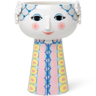 BJORN WIINBLAD ビヨンヴィンブラッド EVA エヴァ H23 フラワーベース ピンク 北欧 デンマーク 花器 花瓶 磁器 インテリア