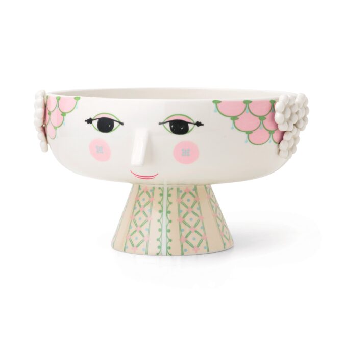 BJORN WIINBLAD ビヨンヴィンブラッド EVA エヴァ ボウル ソフトピンク 北欧 デンマーク 花器 花瓶 磁器 インテリア