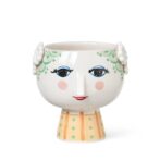 BJORN WIINBLAD ビヨンヴィンブラッド EVA エヴァ フラワーポット ピンク 北欧 デンマーク 花器 花瓶 磁器 インテリア