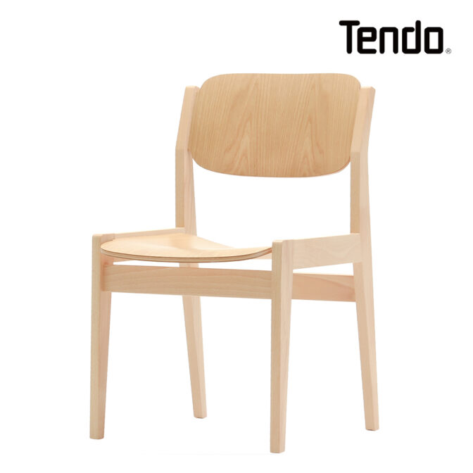 天童木工 TENDO 水之江忠臣 チェア ダイニングチェア S-0507NA-NT ホワイトビーチ ナチュラル デザイナーズ家具 図書館 椅子 おしゃれ