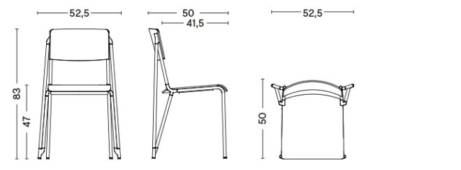 HAY ヘイ PETIT STANDARD チェア プチスンダード スタキングチェア オフィスチェア