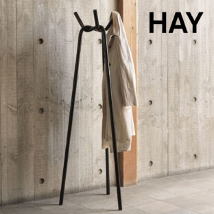【再入荷】HAY KNIT ヘイからニット、コートラック ポールハンガーのブラック、グレー、ホワイトが再入荷しました。