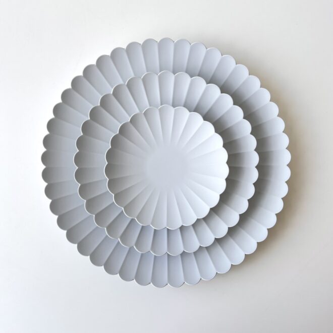 1616 arita japan TY Palace Plate パレスプレート 110 160 220 3サイズセット グレー 食器 柳原照弘デザイン 百田陶園 有田焼