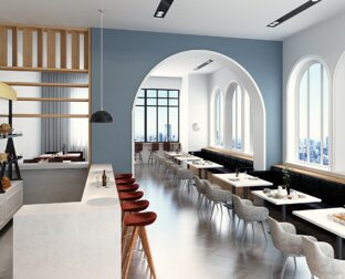 コントラクト家具（店舗・オフィス家具）事業