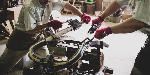 秋田木工 曲木職人