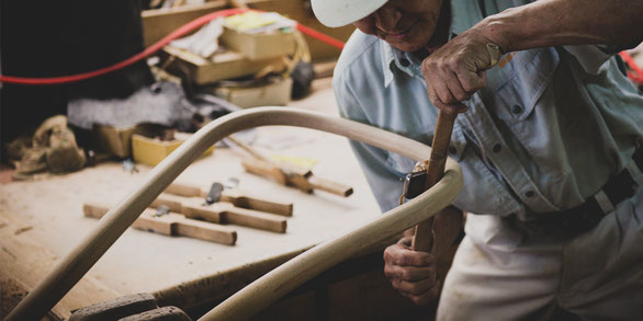 秋田木工 曲木職人